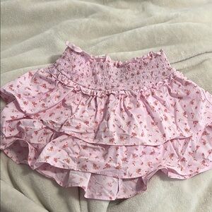 Wild Fable Pink Floral Skirt